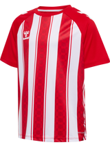 hummel Youth Match Striped Short Sleeve Jersey-1