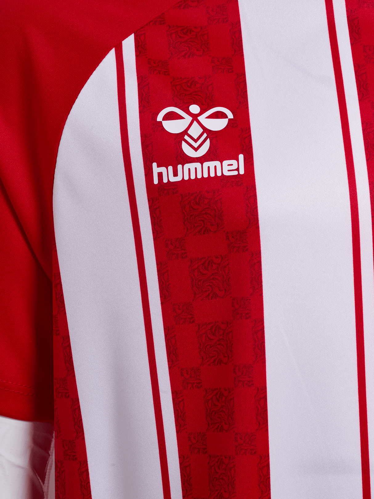 hummel Youth Match Striped Short Sleeve Jersey-4