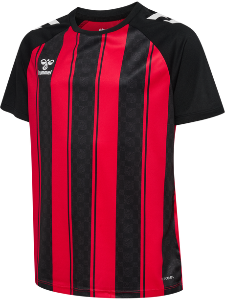 hummel Youth Match Striped Short Sleeve Jersey-1
