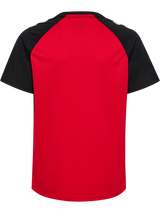 hummel Youth Match Striped Short Sleeve Jersey-2