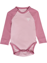 hummel Youth Mini Bee Raglan Bodysuit Long Sleeve-1