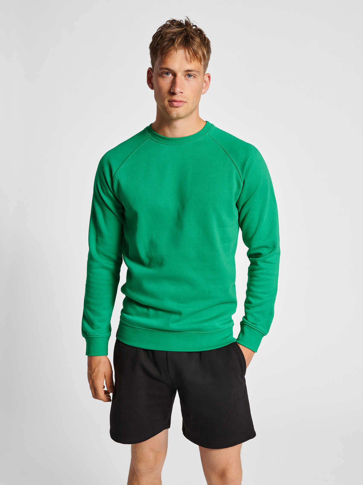 hummel Men's Red Classic Sweatshirt-5