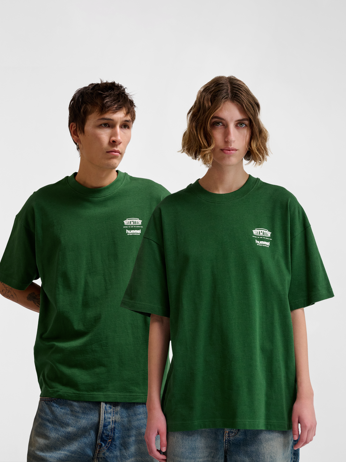 hummel Unisex Loose Short Sleeve T-Shirt Bees Stadium-5