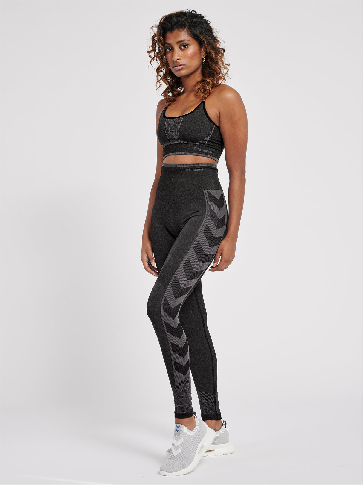 hummel Women's Mindful Training Energy Seamless High Waist Tights-4