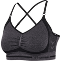 hummel Women's Mindful Training Lulu Seamless Scrunch Bra-1