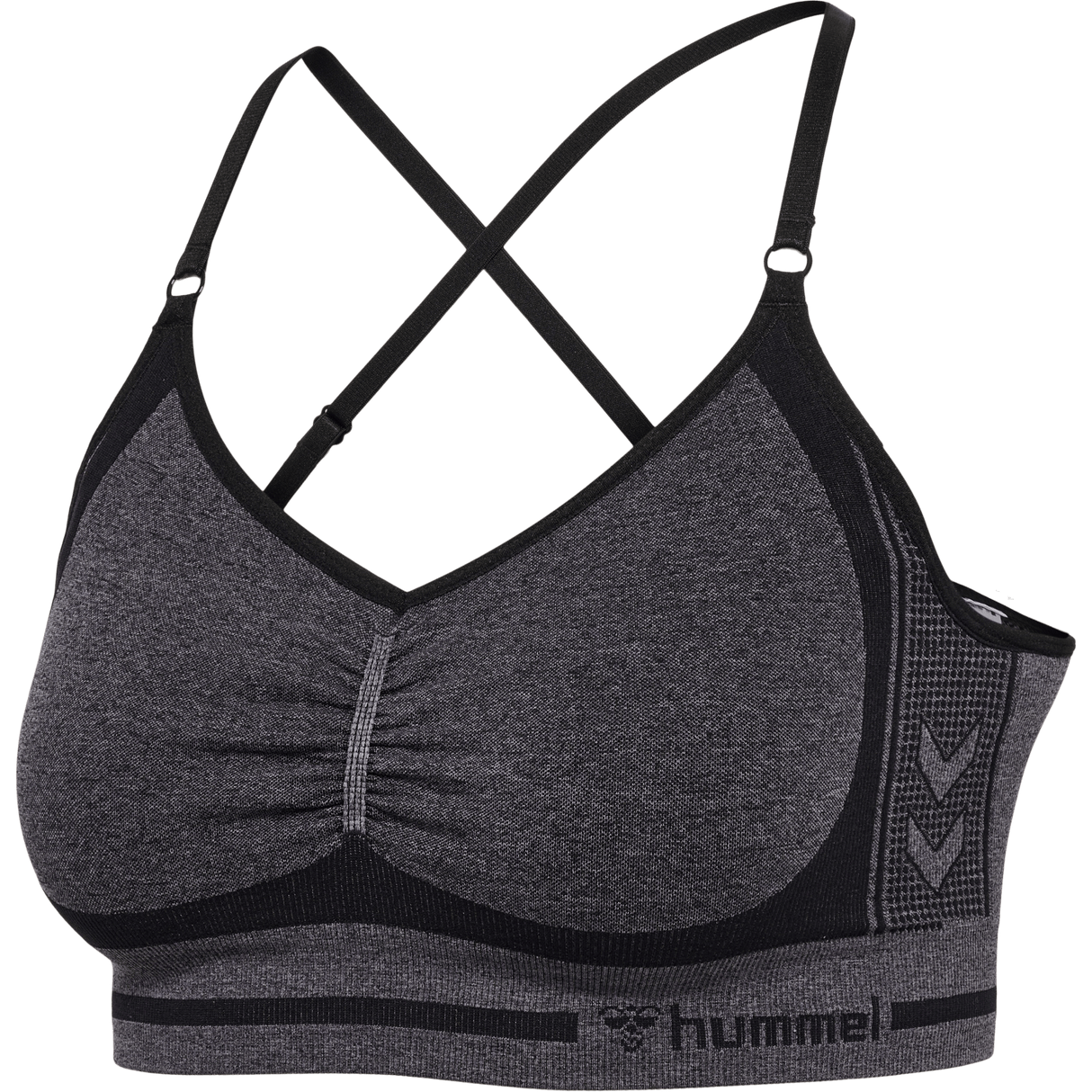 hummel Women's Mindful Training Lulu Seamless Scrunch Bra-1