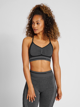 hummel Women's Mindful Training Lulu Seamless Scrunch Bra-5