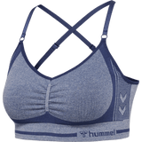 hummel Women's Mindful Training Lulu Seamless Scrunch Bra-1