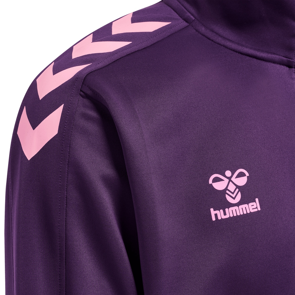 hummel Unisex Core XK Half Zip Poly Sweatshirt-3