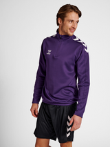 hummel Unisex Core XK Half Zip Poly Sweatshirt-5