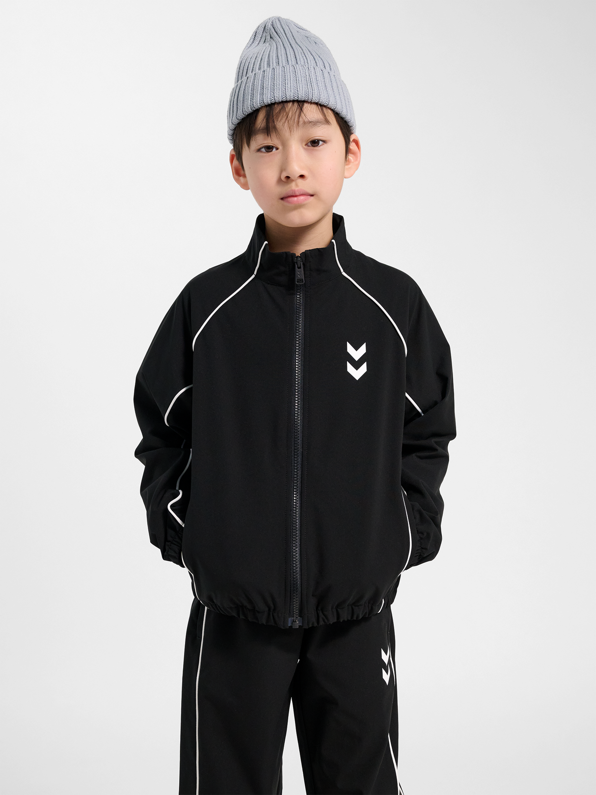 hummel Youth Street Tracksuit Jacket-5