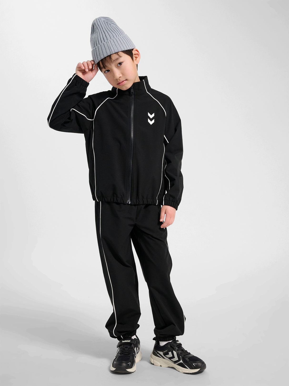 hummel Youth Street Tracksuit Jacket-6