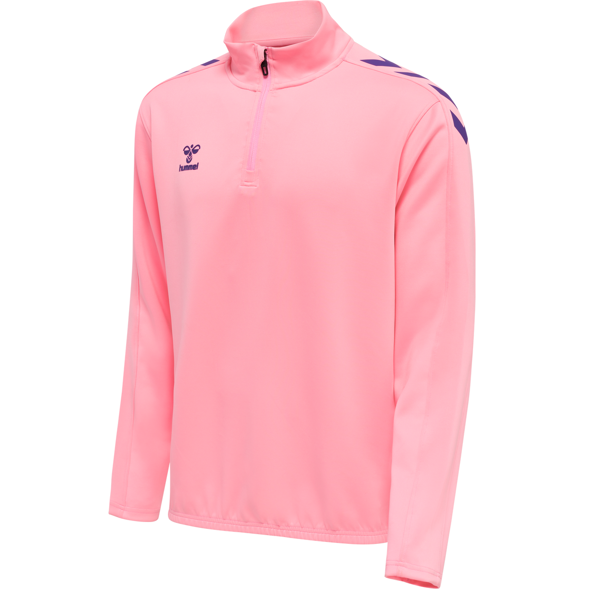 hummel Unisex Core XK Half Zip Poly Sweatshirt-1