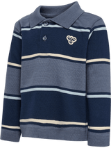 hummel Youth Mini Loose Stripe Polo Shirt-1