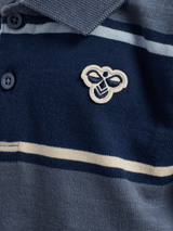 hummel Youth Mini Loose Stripe Polo Shirt-3