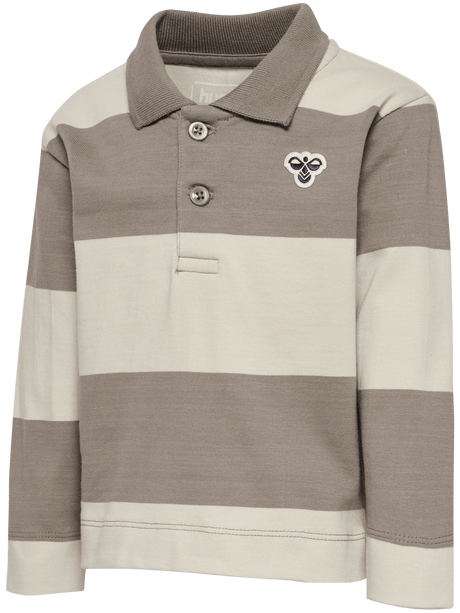 hummel Youth Mini Loose Stripe Polo Shirt-1