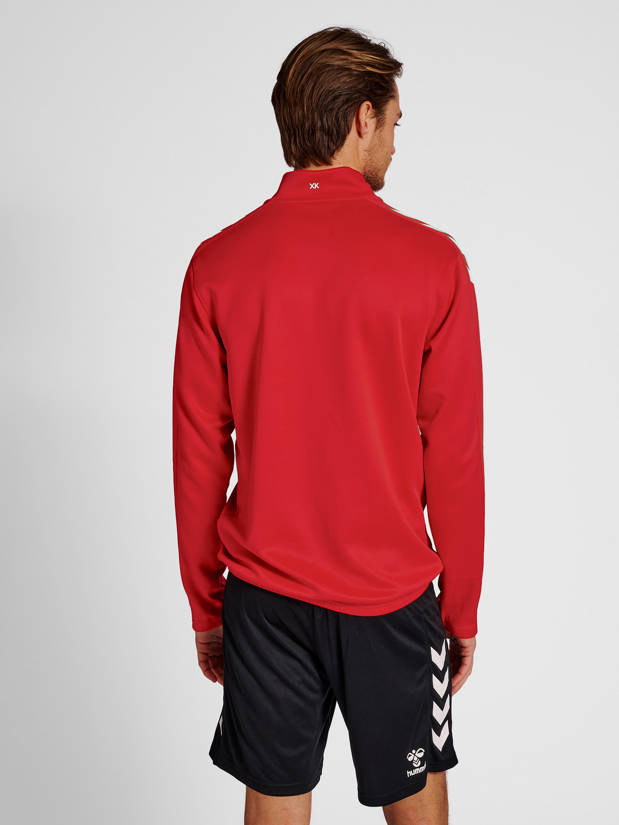 hummel Unisex Core XK Half Zip Poly Sweatshirt-3