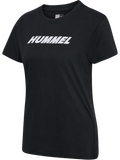 hummel Women's Elemental Logo Cotton Tee-1