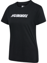 hummel Women's Elemental Logo Cotton Tee-1