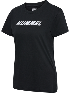 hummel Women's Elemental Logo Cotton Tee-1