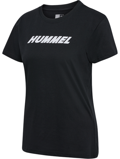hummel Women's Elemental Logo Cotton Tee-1