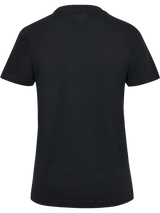 hummel Women's Elemental Logo Cotton Tee-2