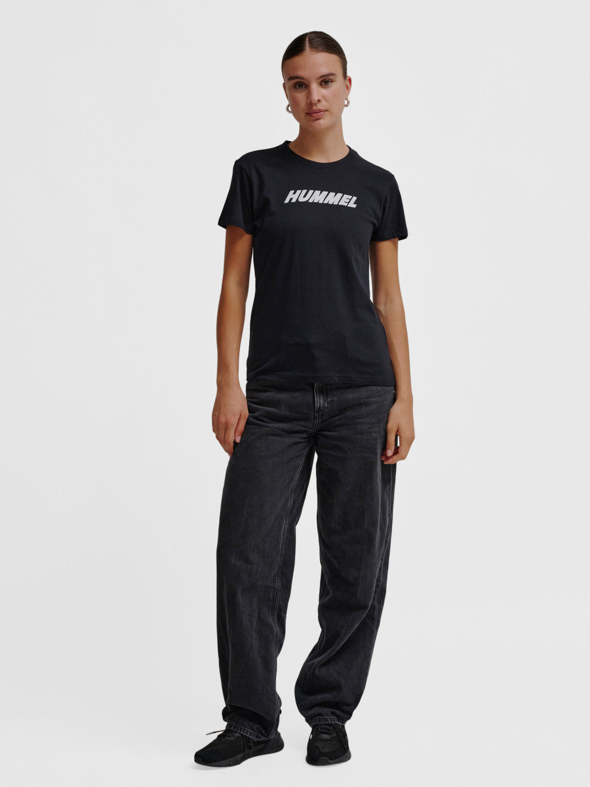 hummel Women's Elemental Logo Cotton Tee-6