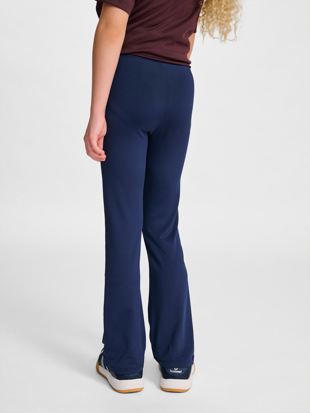 hummel Youth High Waist Flared Tights-4