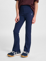 hummel Youth High Waist Flared Tights-5