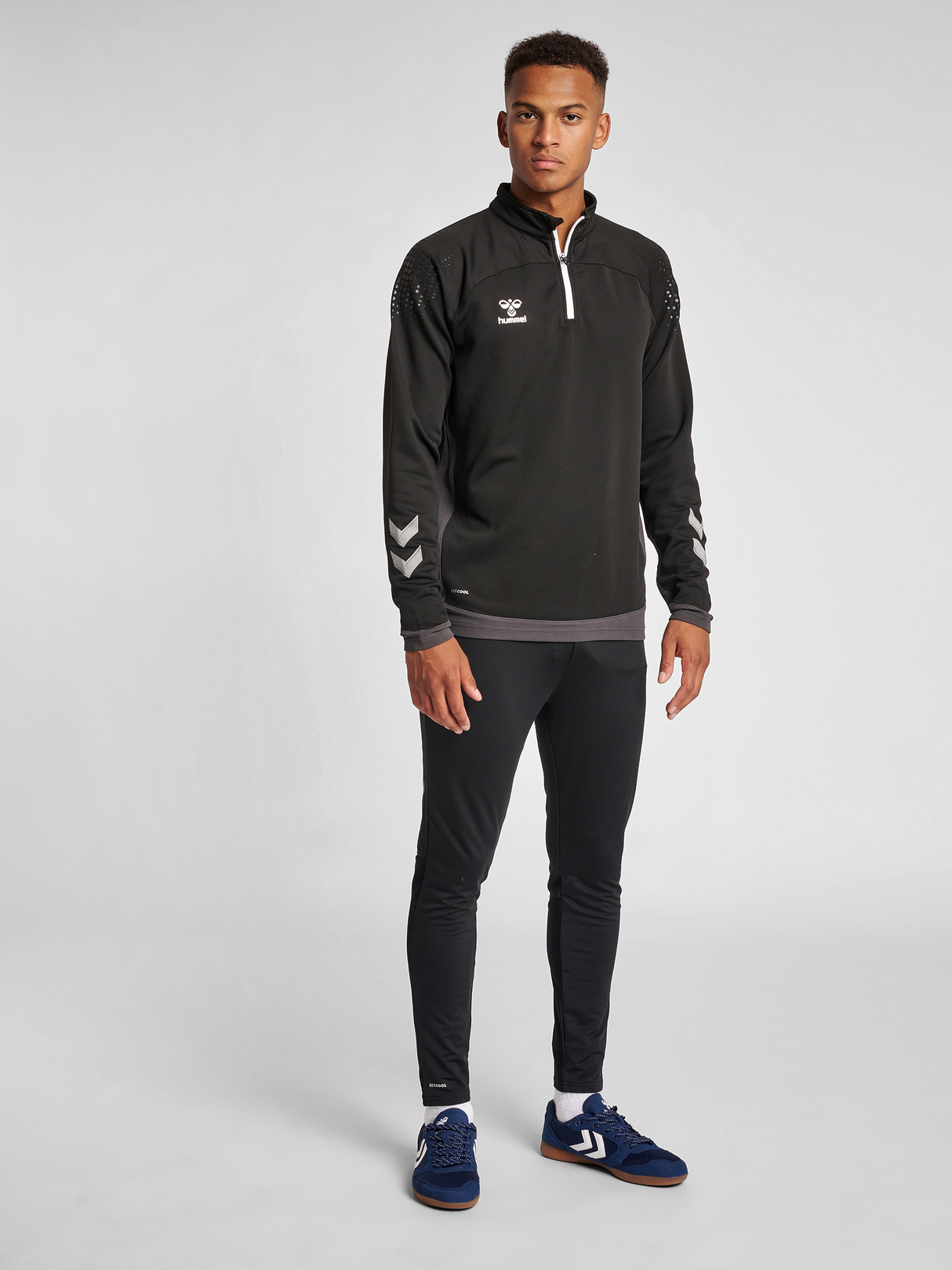 hummel Men's Lead Half Zip-4