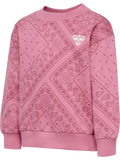 hummel Youth Mini Loose Paisley AOP Sweatshir-1