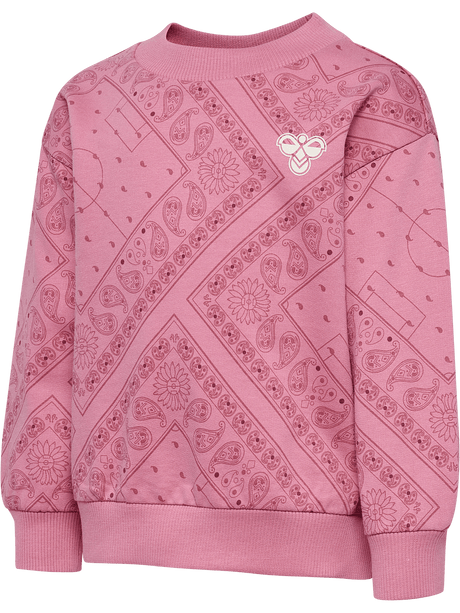 hummel Youth Mini Loose Paisley AOP Sweatshir-1