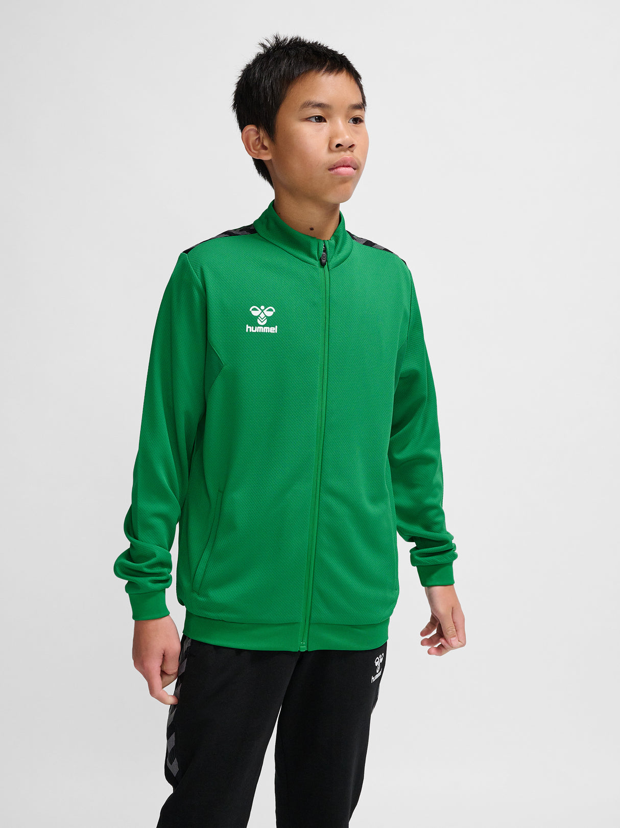 hummel Youth Authentic Polyester Zip Jacket-7