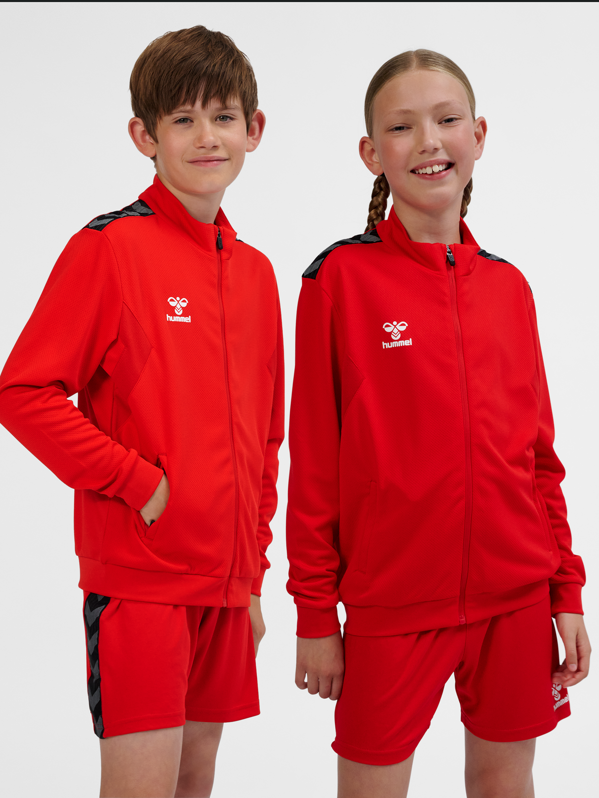 hummel Youth Authentic Polyester Zip Jacket-5