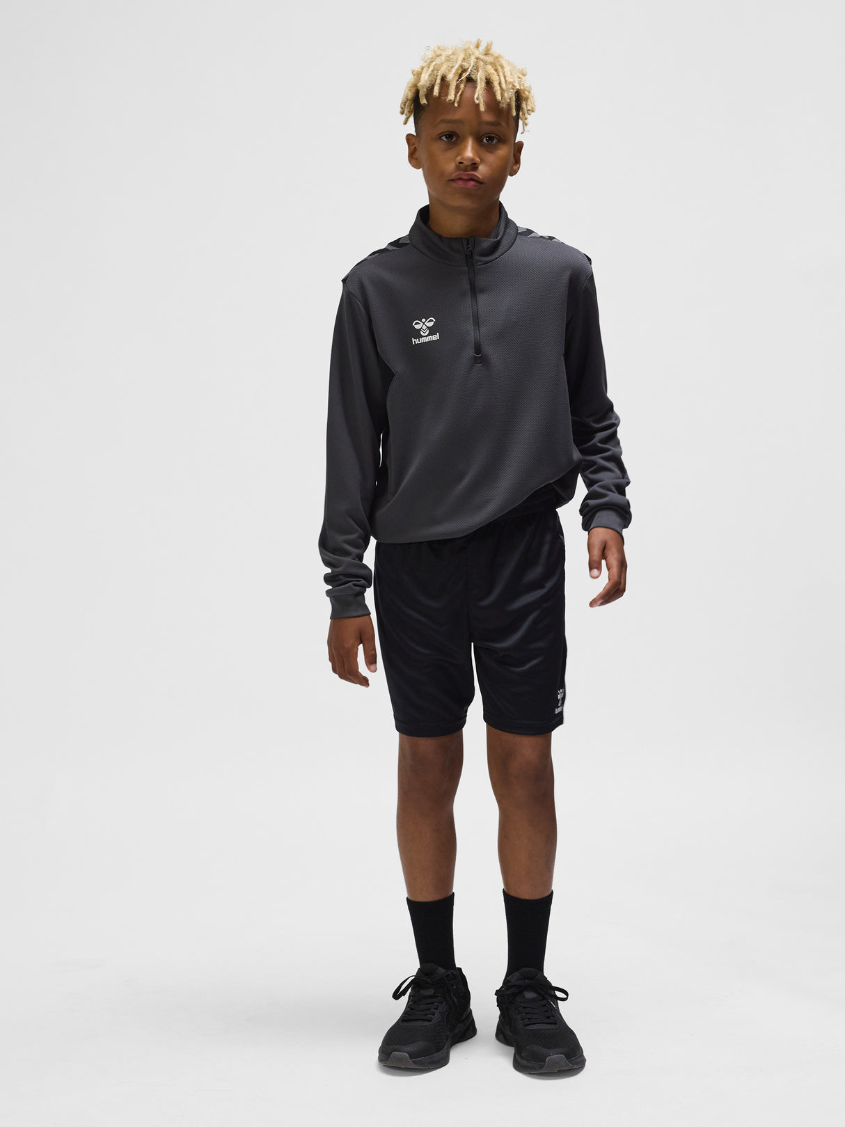hummel Youth Authentic Polyester Shorts-6