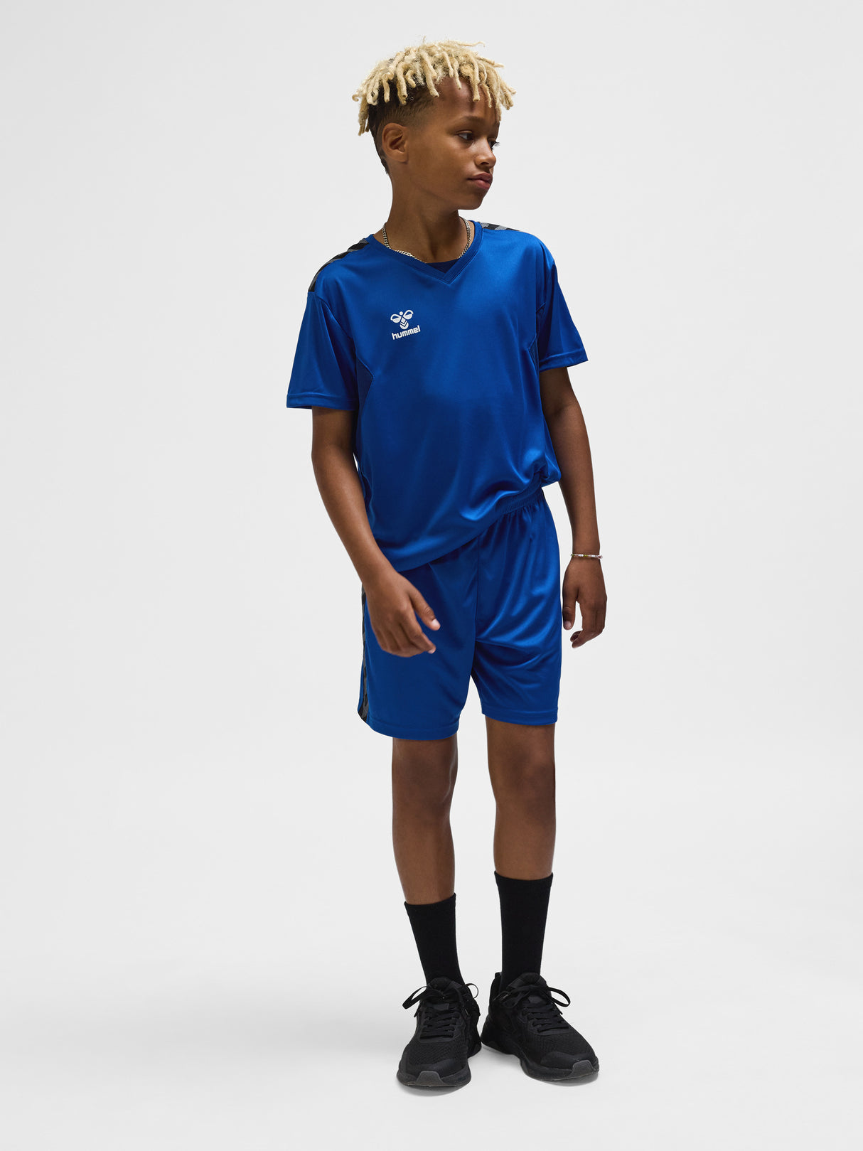 hummel Youth Authentic Polyester Shorts-6