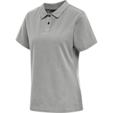hummel Women's Red Stretch Polo-1