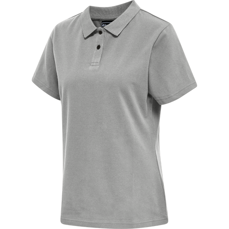 hummel Women's Red Stretch Polo-1