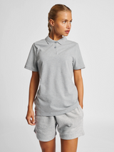 hummel Women's Red Stretch Polo-5