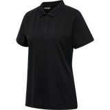 hummel Women's Red Stretch Polo-1