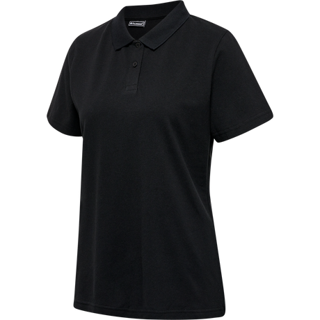 hummel Women's Red Stretch Polo-1