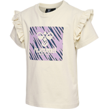 hummel Youth Flowy Ruffle Short Sleeve T-Shirt-1