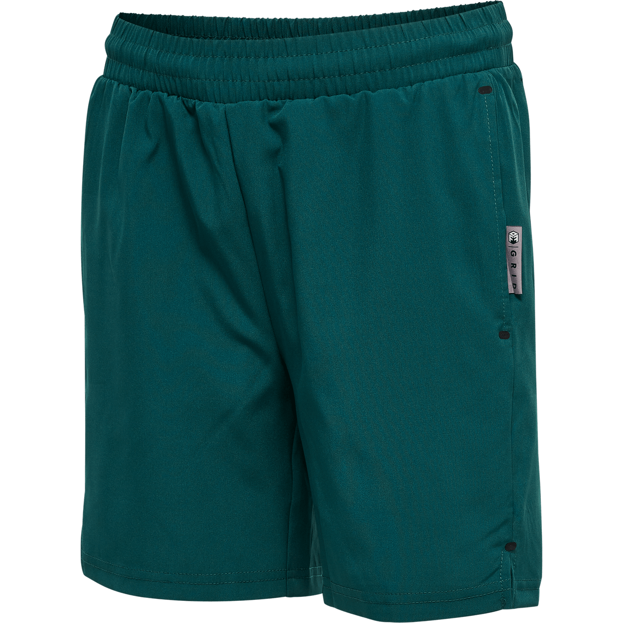 hummel Youth Move Grid Woven Shorts-1