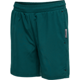 hummel Youth Move Grid Woven Shorts-1