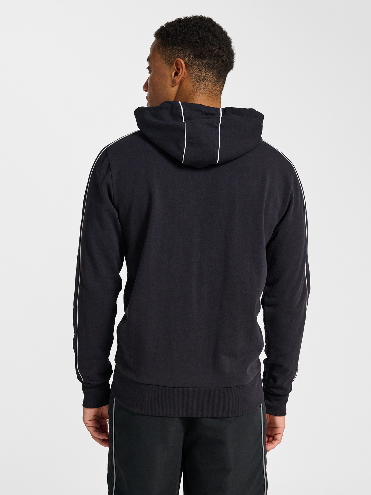 hummel Men's Pulse Piping Zip Hoodie-5