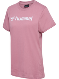 hummel Women's Mover Cotton Short Sleeve T-Shirt-1