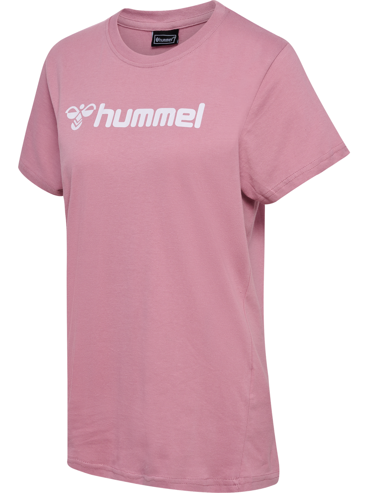 hummel Women's Mover Cotton Short Sleeve T-Shirt-1