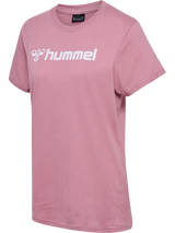 hummel Women's Mover Cotton Short Sleeve T-Shirt-1
