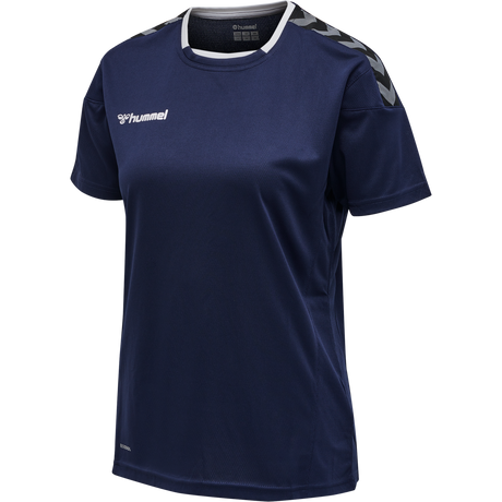hummel Women's Authentic Poly Jersey Short Sleeve-1