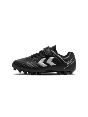 hummel Youth Top Star Mid Ground Velcro 2.0 Cleats-1